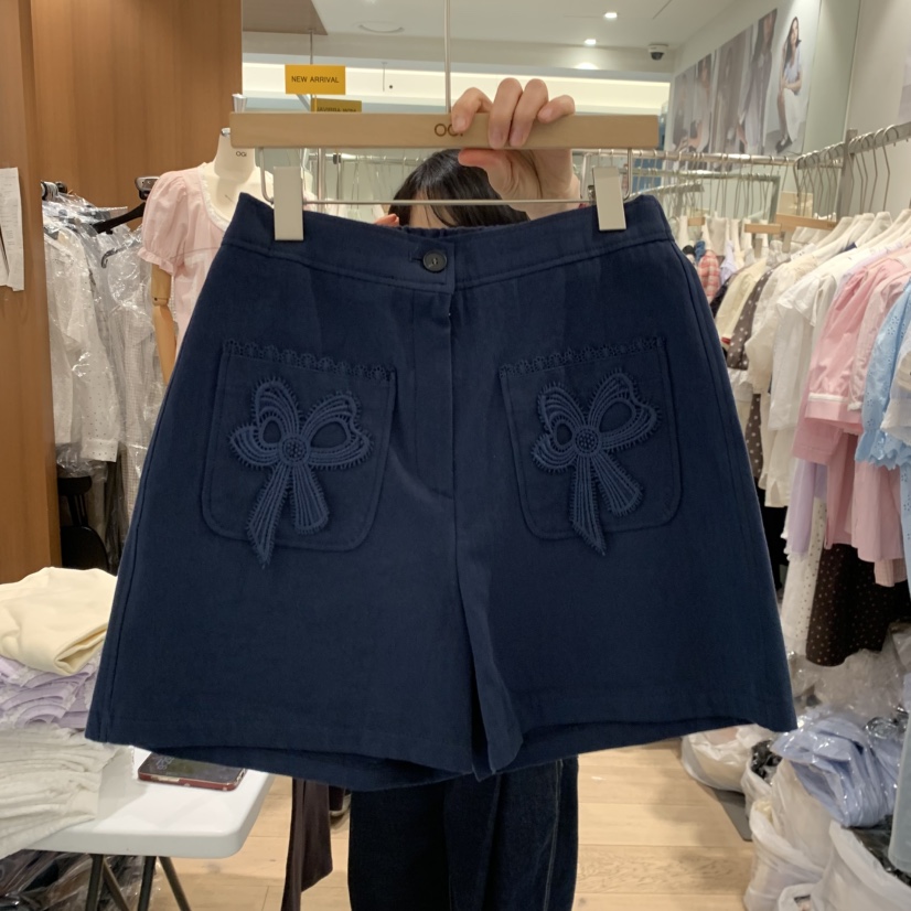 OGI韓國東大門代購女裝新款職業人氣熱賣時尚26春夏短褲絲帶FLat OGI短褲圖色2