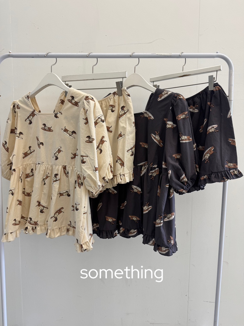 SOMETHING-L/FANCY韓國直郵女裝新品人氣26春夏熱賣套裝SOMETHING-L/FANCY套裝