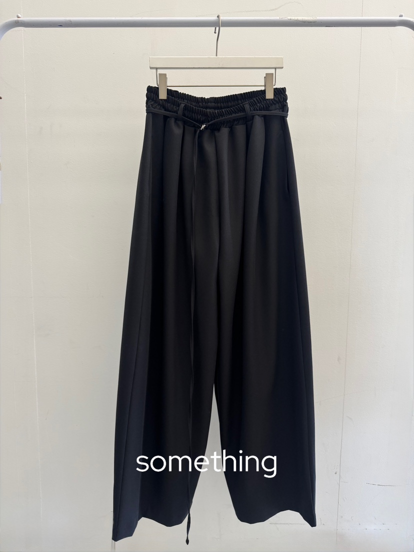 SOMETHING-L/FANCY韓國直郵實拍女裝新款人氣休閑褲含繩SOMETHING-L/FANCY休閑褲圖色3