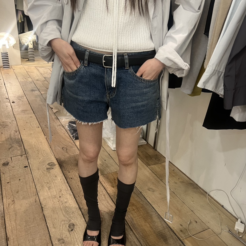 CREAM VILLA韓國代購女士新品推薦短褲不含腰帶CREAMVILLA短褲圖色1