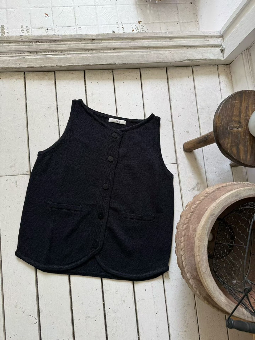 TUG韓國代購女士新款休閑推薦熱賣人氣26春夏時尚職業馬甲TUG馬甲圖色1