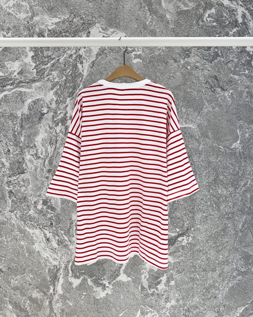 ROOKIE BUD韓國東大門直郵女士新品人氣職業推薦T恤條紋ROOKIE BUD-PT恤