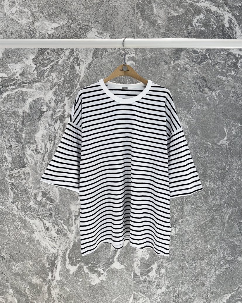 ROOKIE BUD韓國東大門直郵女士新品人氣職業推薦T恤條紋ROOKIE BUD-PT恤圖色2