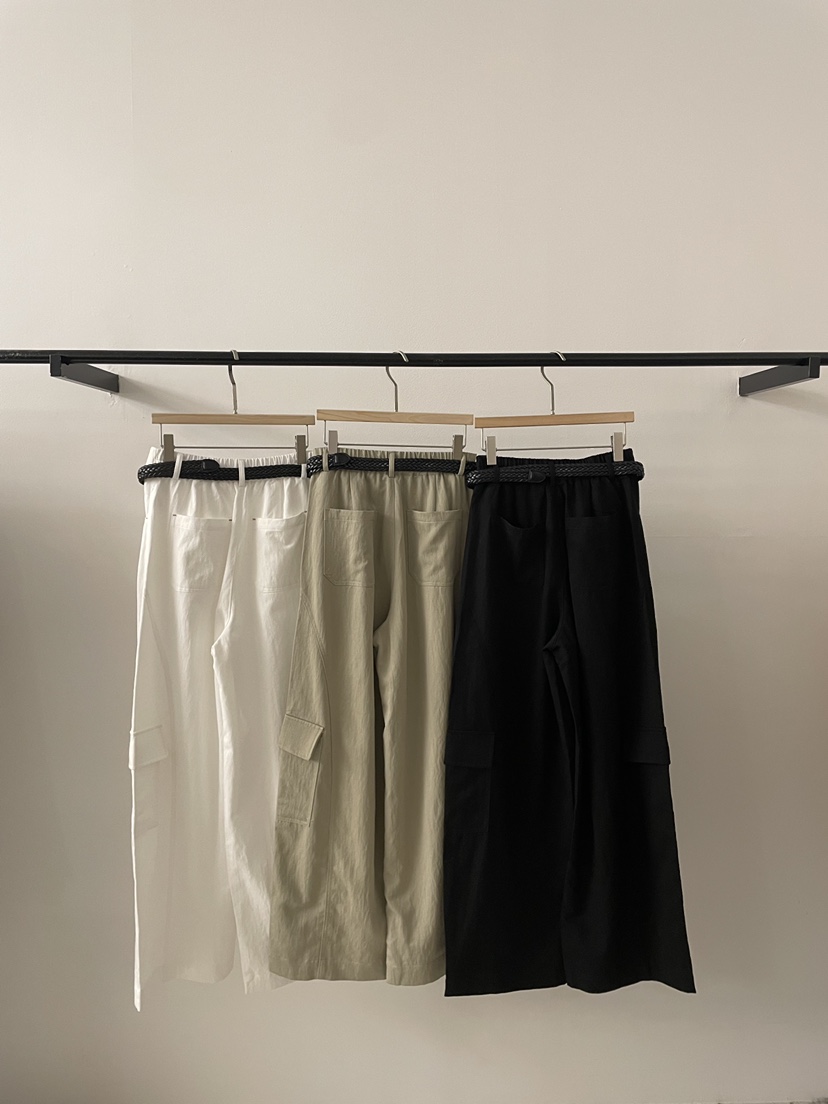 2DA/DARIMI-P韓國直郵實拍女裝新品人氣休閑休閑褲含腰帶2DA/DARIMI-P休閑褲