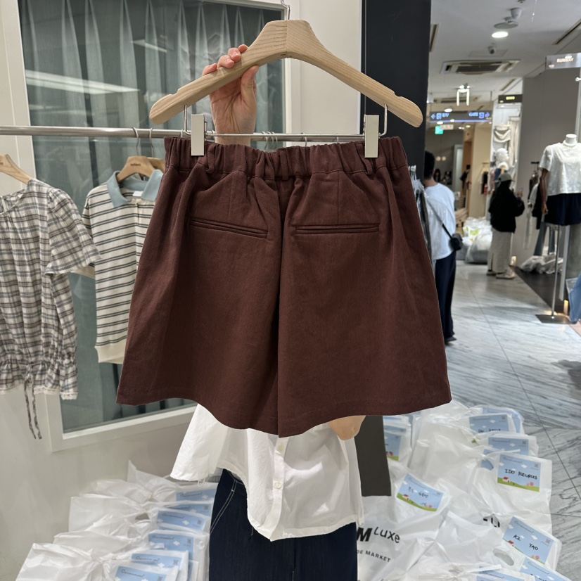 OURMOMENT韓國東大門代購女士新款26春夏時尚熱賣人氣短褲OURMOMENT短褲