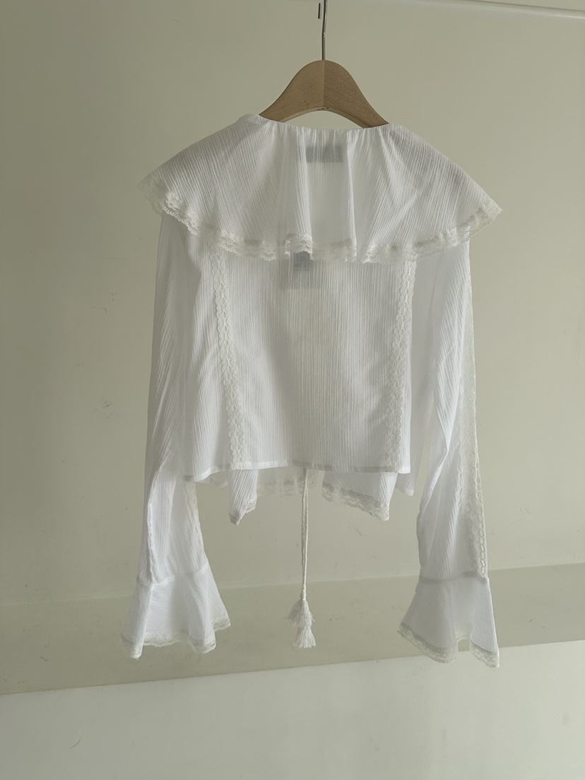 JOURNEY韓國代購女裝新品人氣26春夏休閑職業時尚襯衫蕾絲衫JOURNEY襯衫/蕾絲衫