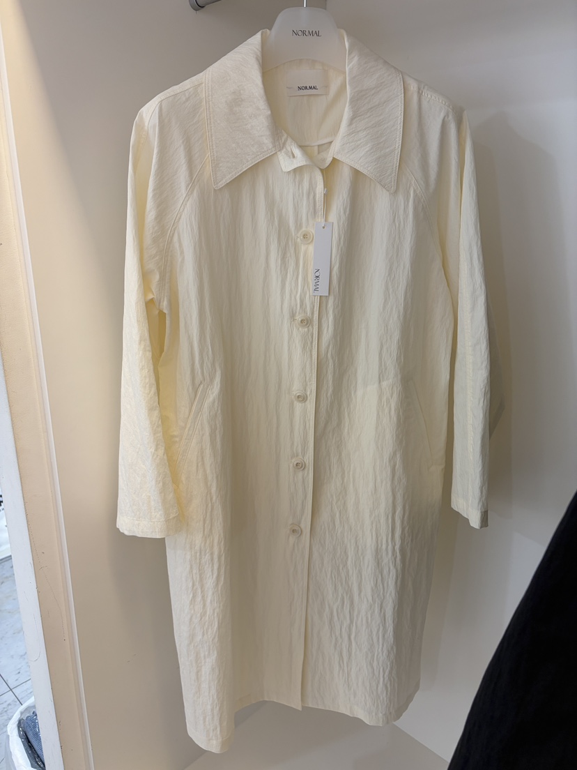 NORMAL韓國東大門代購女裝新品推薦休閑人氣26春夏中長款大衣NORMAL中長款大衣圖色1