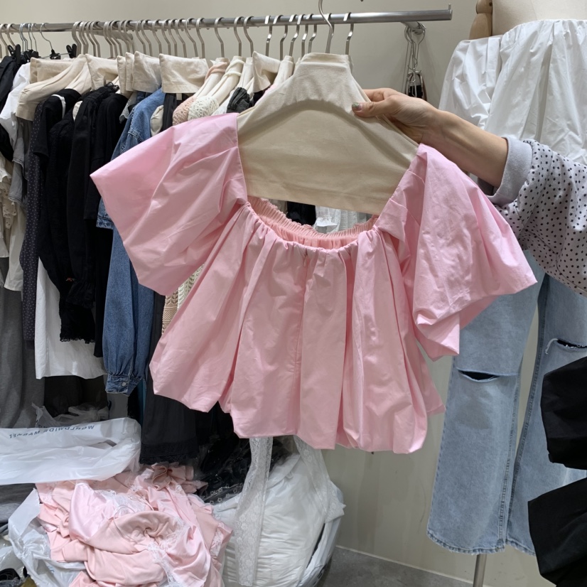 BY FLOW韓國代購女裝新款26春夏時尚職業人氣襯衫蕾絲衫BY FLOW襯衫/蕾絲衫