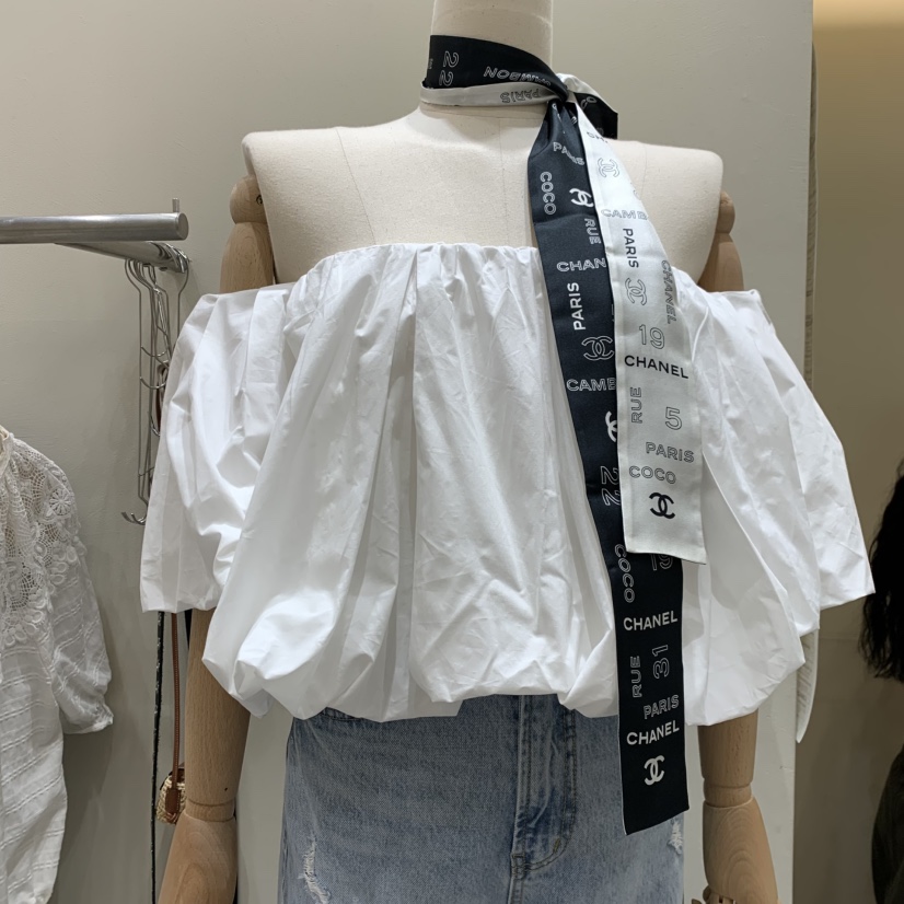 BY FLOW韓國代購女裝新款26春夏時尚職業人氣襯衫蕾絲衫BY FLOW襯衫/蕾絲衫圖色1