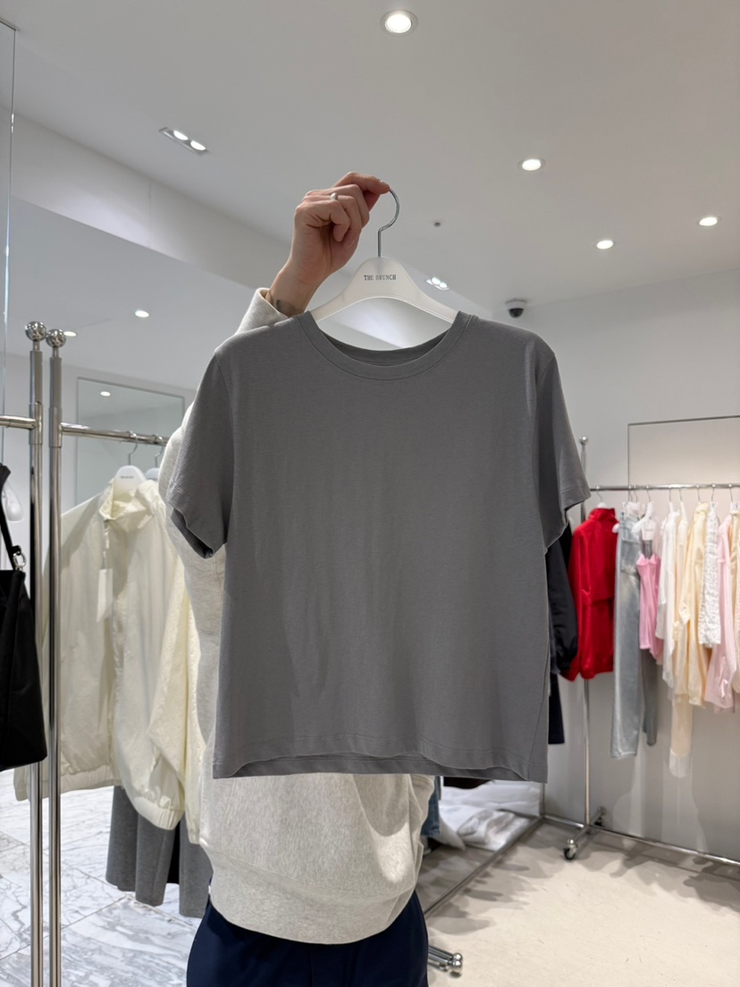 THE BRUNCH韓國東大門代購女士新品熱賣26春夏休閑時尚T恤THE BRUNCHT恤圖色2