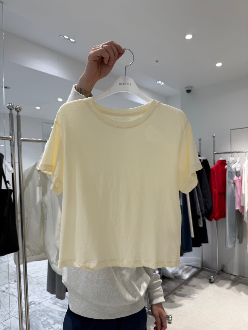 THE BRUNCH韓國東大門代購女士新品熱賣26春夏休閑時尚T恤THE BRUNCHT恤圖色5
