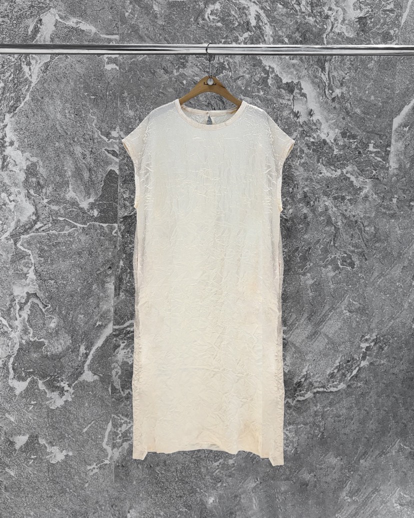 ROOKIE BUD韓國直郵女士新款26春夏職業人氣連衣裙褶皺緞ROOKIE BUD-L連衣裙圖色2