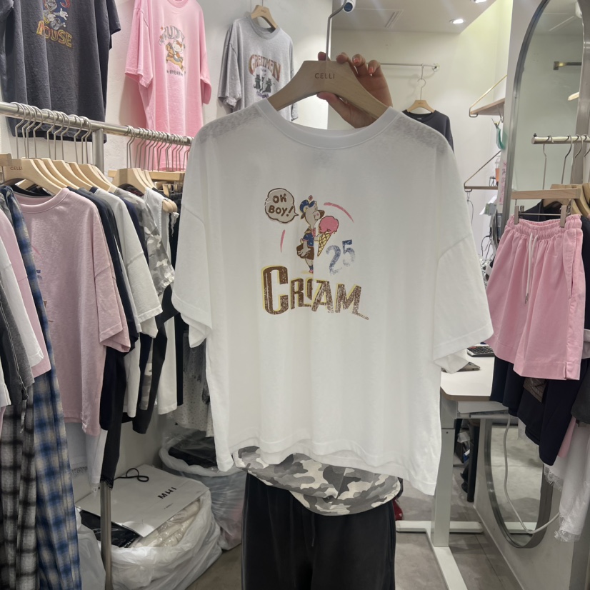 CELLI韓國東大門代購女士新品時尚熱賣人氣推薦休閑職業T恤CELLIT恤圖色1