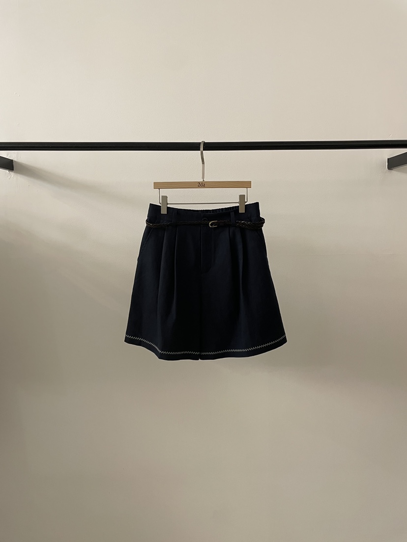 2DA/DARIMI-P韓國直郵實拍女裝新款時尚職業短褲含腰帶2DA/DARIMI-P短褲圖色3