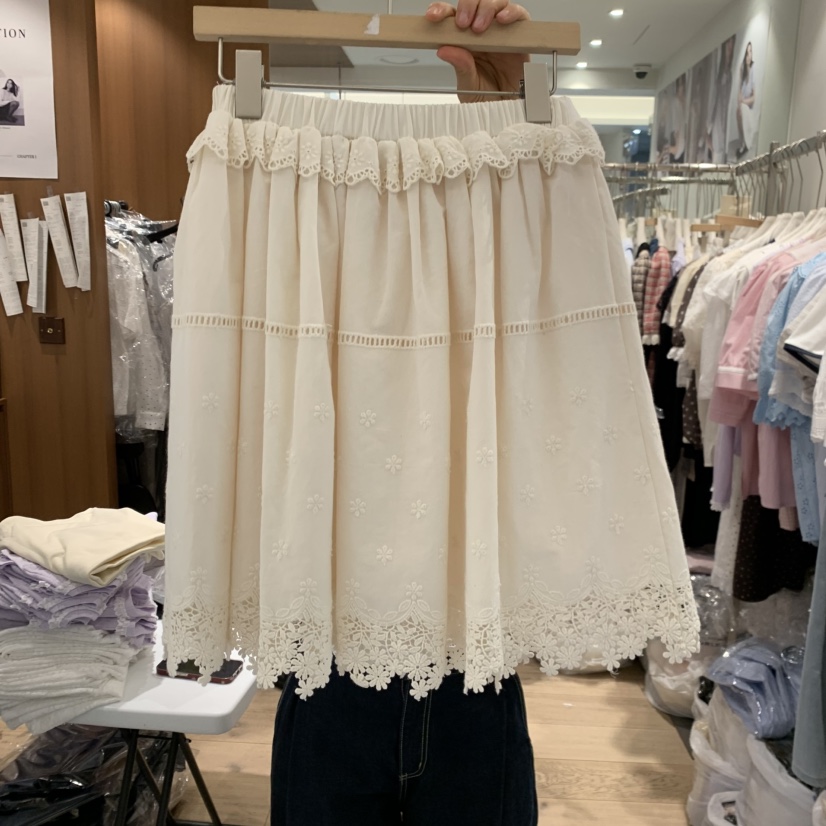 OGI韓國代購女裝新款時尚26春夏職業熱賣休閑半身裙中短裙FLat OGI半身裙/中短裙圖色1