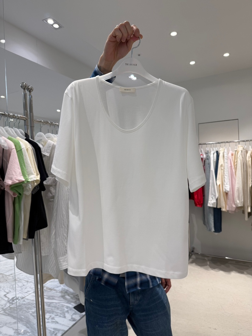 THE BRUNCH韓國直郵實拍女士新款休閑熱賣人氣26春夏T恤THE BRUNCHT恤圖色3