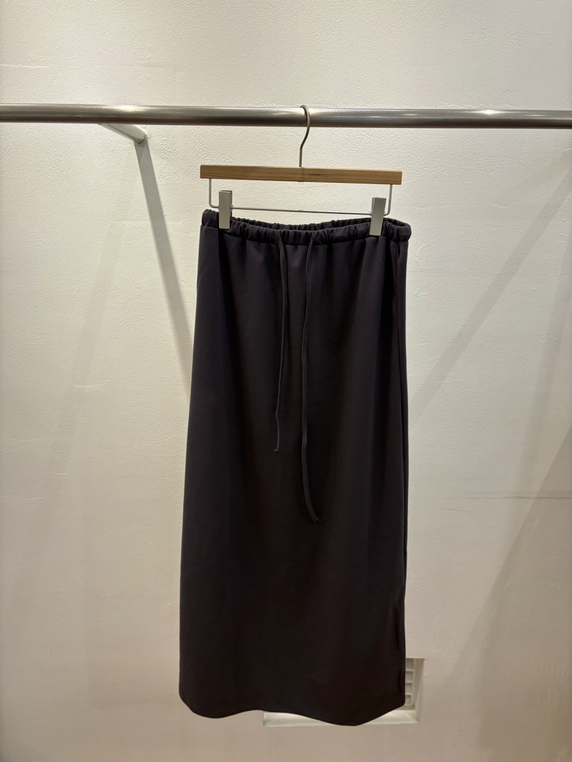 FL LANEL韓國代購女裝新品熱賣職業休閑推薦時尚26春夏長裙FL LANEL長裙圖色3墨色