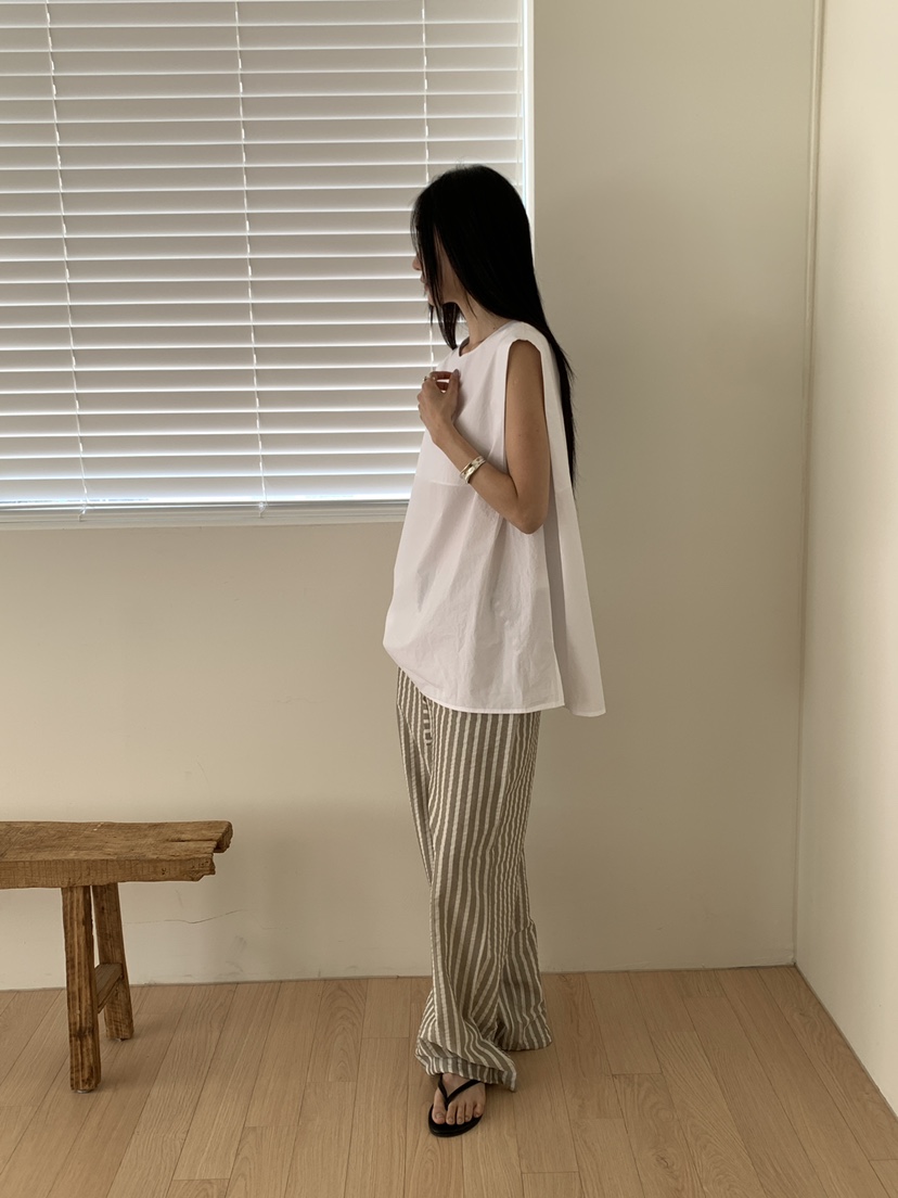 B_GARDER韓國代購女士新款人氣熱賣職業休閑時尚休閑褲條紋B.GARDER休閑褲