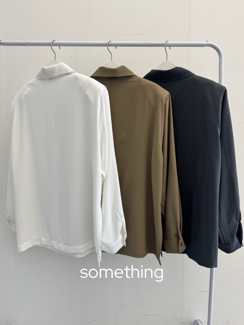 SOMETHING-L/FANCY韓國直郵女裝新款人氣26春夏襯衫蕾絲衫SOMETHING-L/FANCY襯衫/蕾絲衫