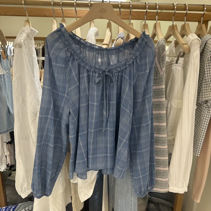 TIZZI韓國東大門直郵女士新品職業人氣26春夏熱賣襯衫蕾絲衫TIZZI襯衫/蕾絲衫圖色3