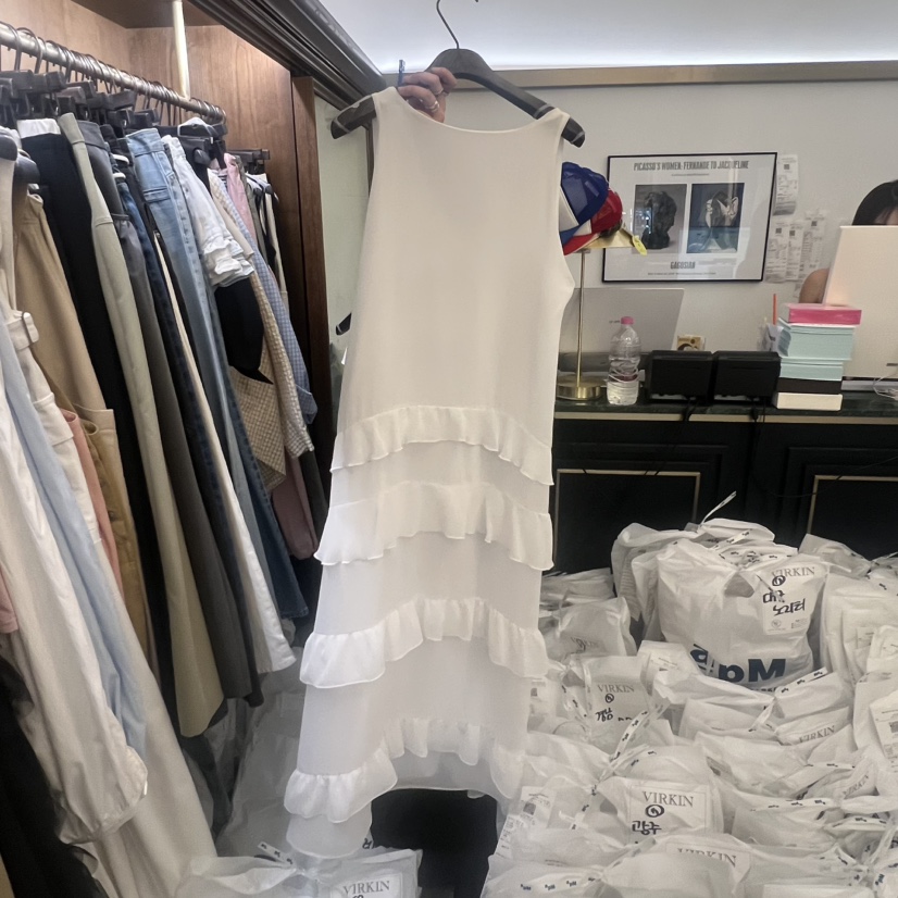 VIRKIN韓國直郵實拍女士新款26春夏人氣推薦時尚熱賣連衣裙VIRKIN連衣裙