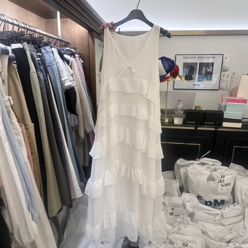 VIRKIN韓國直郵實拍女士新款26春夏人氣推薦時尚熱賣連衣裙VIRKIN連衣裙圖色1