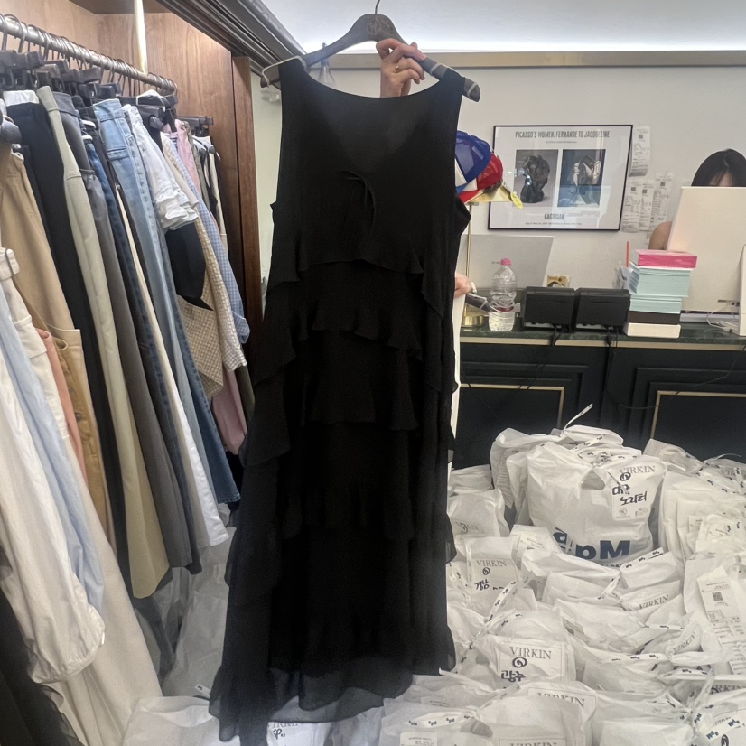 VIRKIN韓國直郵實拍女士新款26春夏人氣推薦時尚熱賣連衣裙VIRKIN連衣裙圖色2