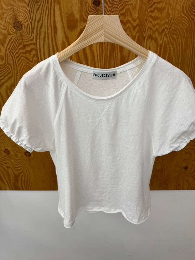 PROJECTVIEW韓國直郵實拍女裝新品推薦熱賣時尚T恤泡泡袖PROJECTVIEWT恤