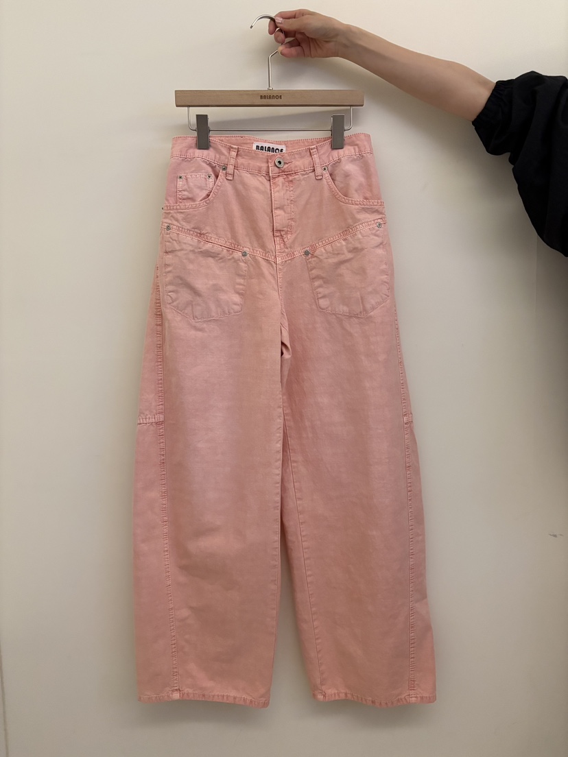 BALANCE韓國東大門代購女士新品人氣時尚熱賣26春夏休閑褲BALANCE休閑褲圖色1