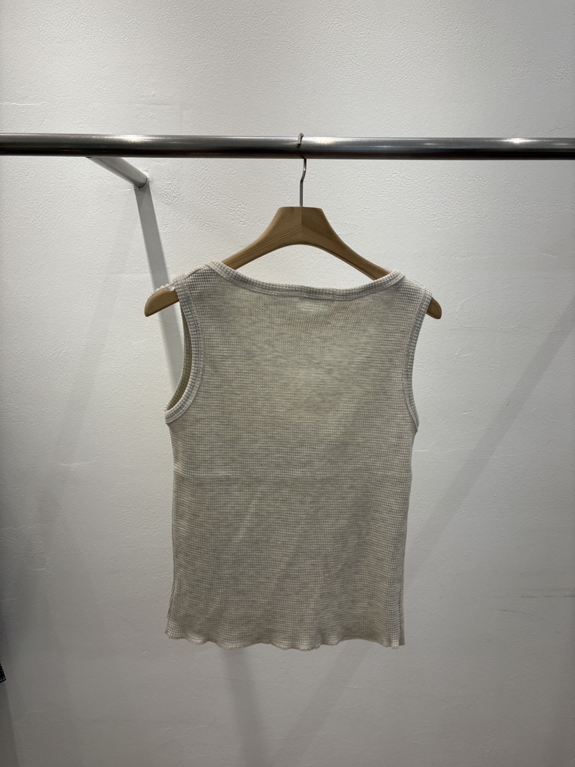 FL LANEL韓國東大門直郵女裝新品推薦吊帶背心華夫格格紋FL LANEL吊帶/背心