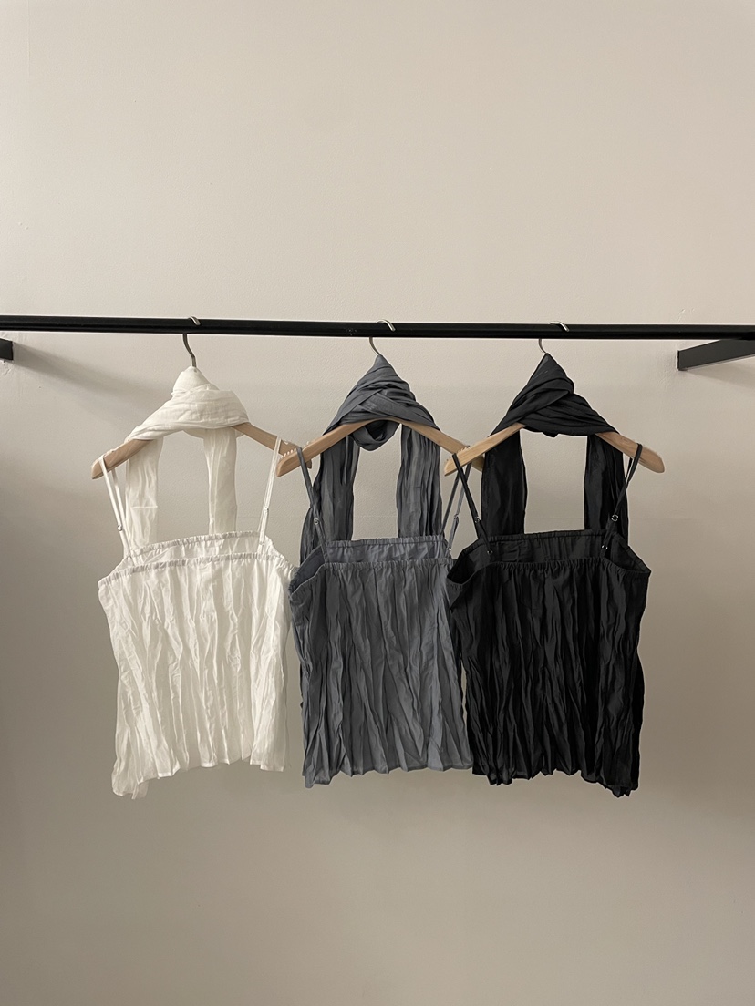 2DA/DARIMI-P韓國東大門代購女士新款熱賣吊帶背心含圍巾2DA/DARIMI-P吊帶/背心