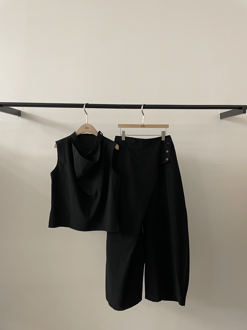 2DA/DARIMI-P韓國東大門代購女士新品人氣職業時尚套裝2DA/DARIMI-P套裝圖色3黑色