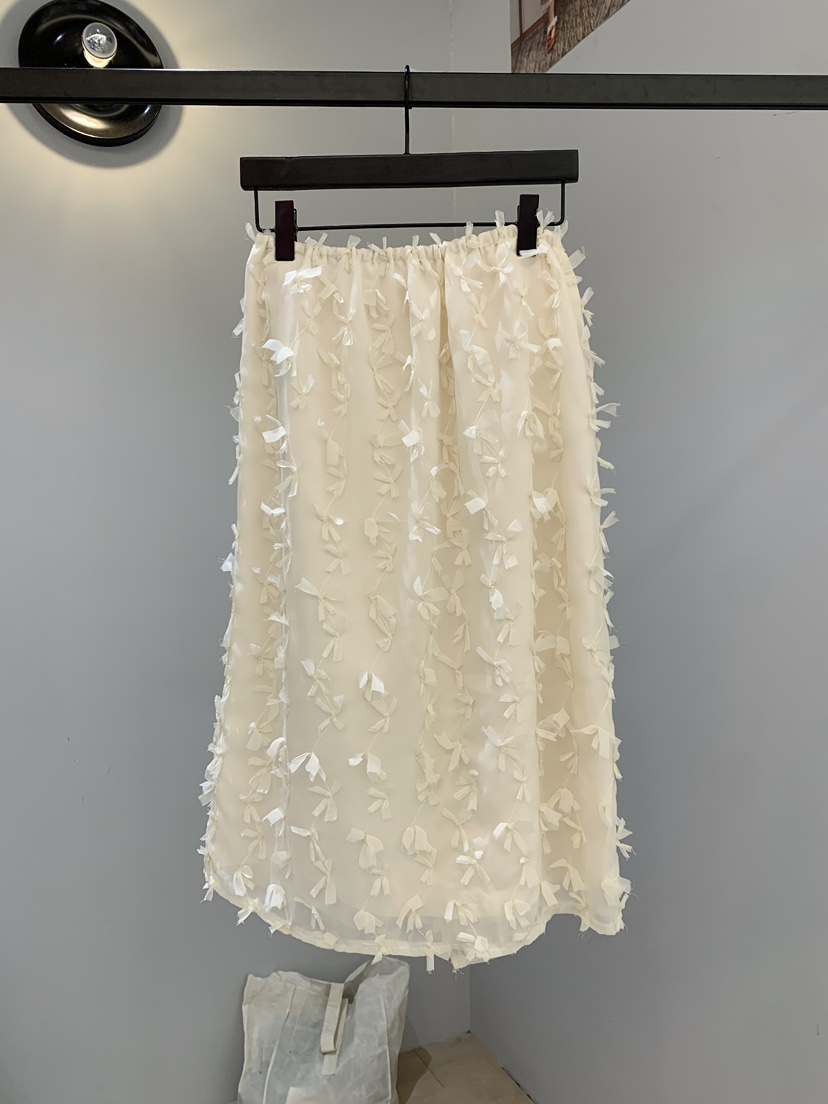 SOFTNESS韓國東大門代購女士新品職業熱賣人氣時尚長裙絲帶Softness/Cosmic長裙圖色1