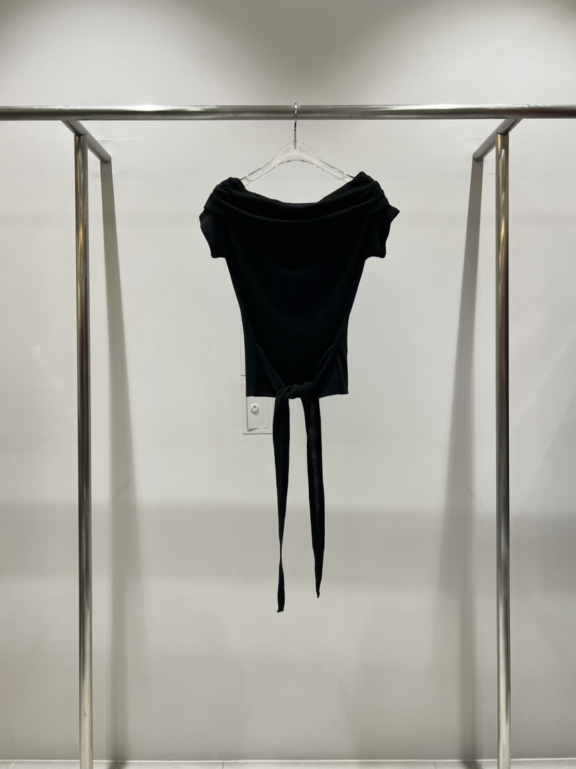 CESTLAVIE韓國代購女裝新款職業人氣推薦熱賣26春夏T恤露肩緞CESTLAVIET恤圖色3