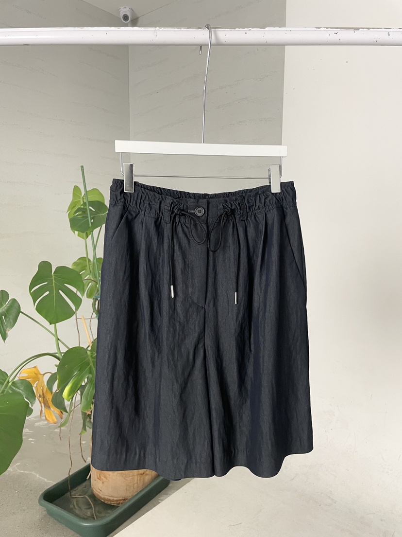 URBANE cloth韓國東大門代購女士新品時尚推薦人氣26春夏短褲URBANE cloth短褲圖色2黑色