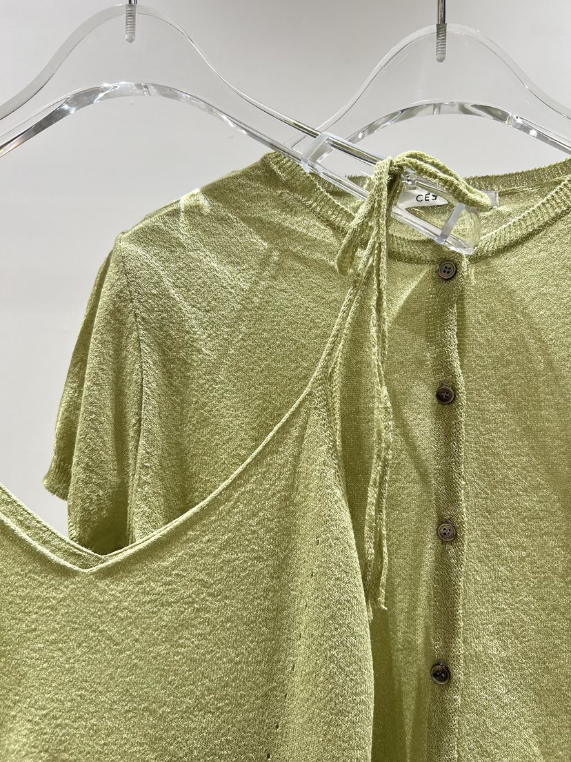 CESTLAVIE韓國直郵女士新款休閑職業時尚套裝荷葉邊套裝開衫CESTLAVIE套裝