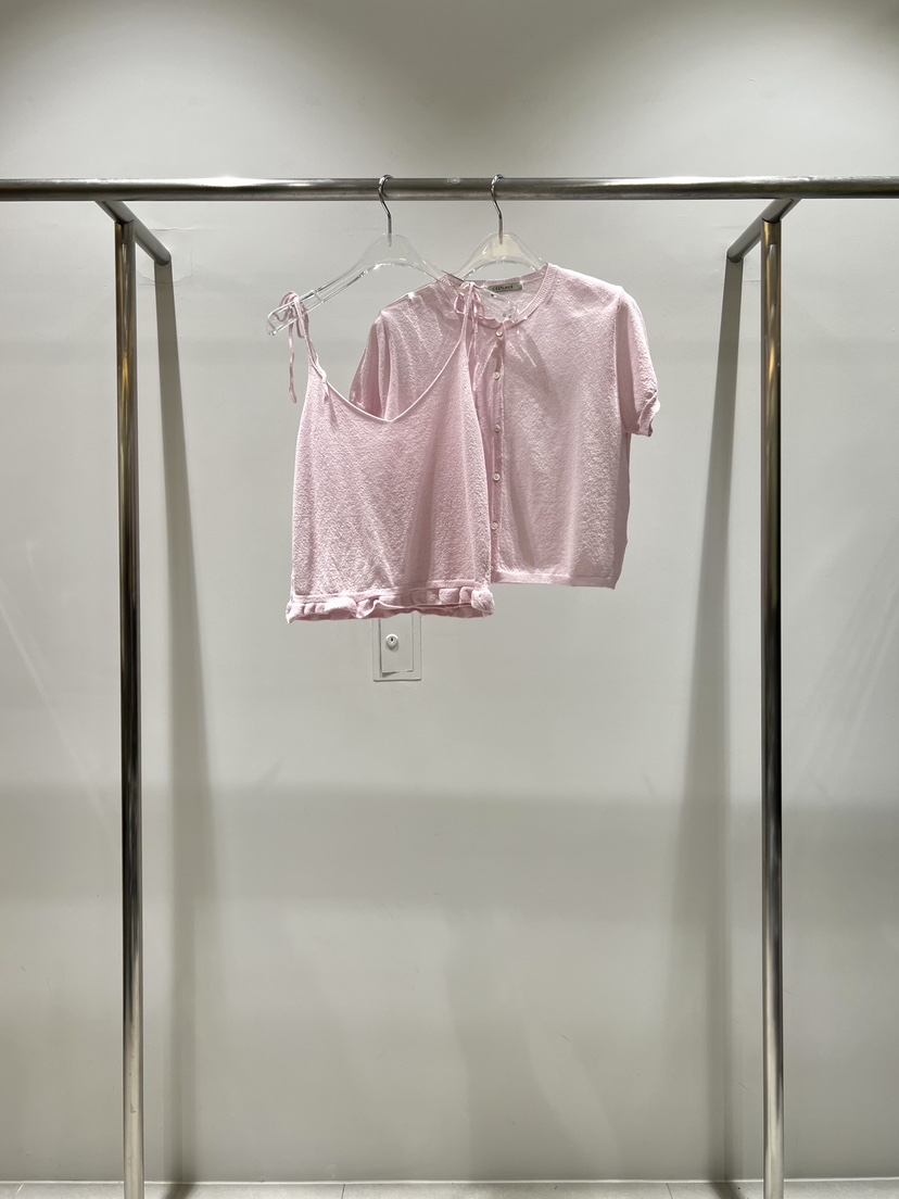 CESTLAVIE韓國直郵女士新款休閑職業時尚套裝荷葉邊套裝開衫CESTLAVIE套裝圖色2