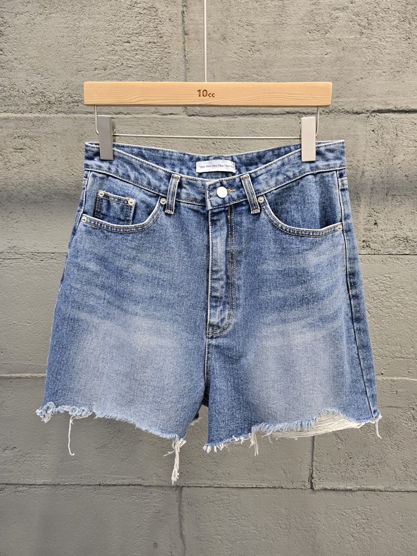 10CC韓國東大門代購女裝新品推薦時尚26春夏人氣牛仔褲復古10CC牛仔褲圖色1