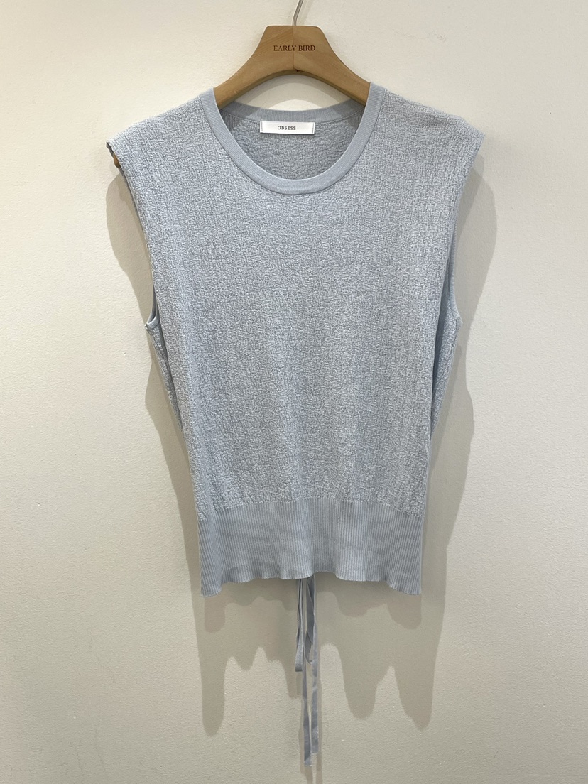 OBSESS韓國直郵實拍女士新款熱賣時尚26春夏職業吊帶背心OBSESS/EARLY BIRD吊帶/背心圖色1