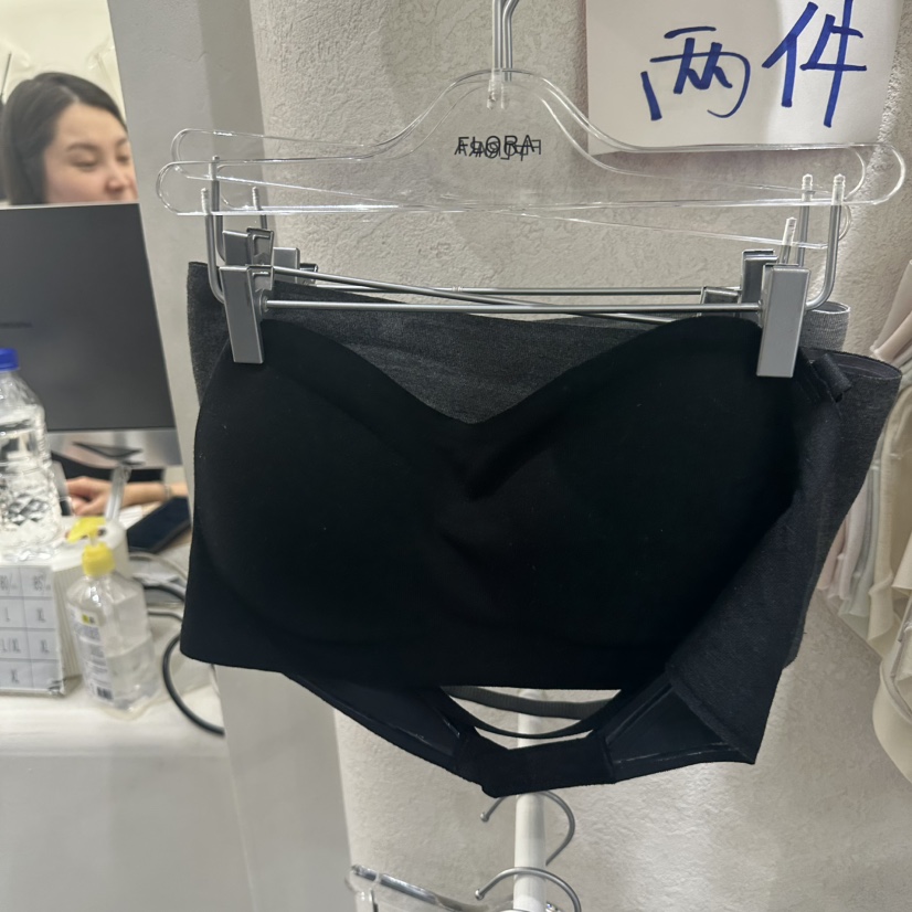 FLORAL-P韓國直郵實拍女士新款推薦休閑職業時尚內衣文胸FLORAL-P內衣/文胸圖色3黑色