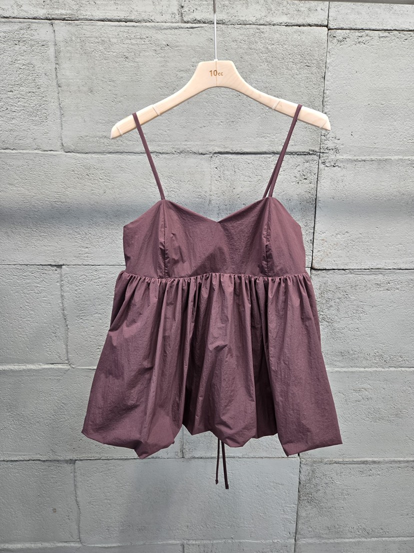 10CC韓國東大門代購女士新款26春夏職業休閑推薦吊帶背心10CC吊帶/背心圖色1