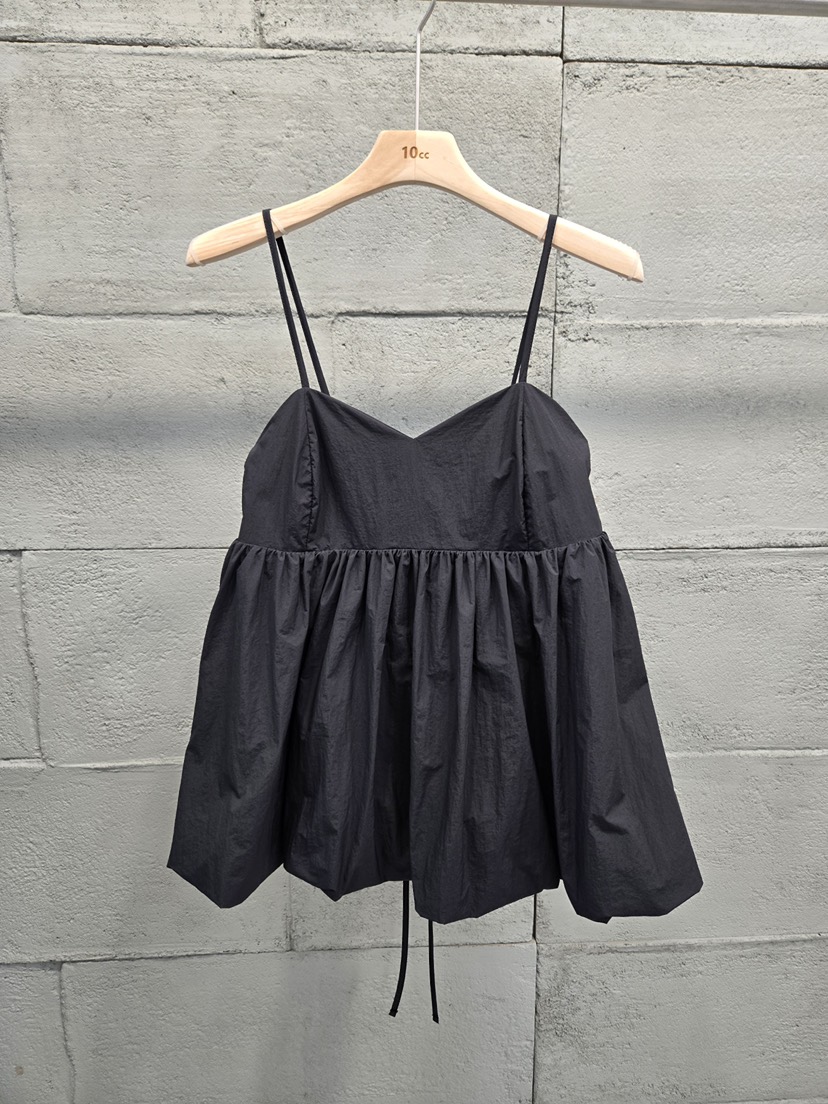 10CC韓國東大門代購女士新款26春夏職業休閑推薦吊帶背心10CC吊帶/背心圖色2