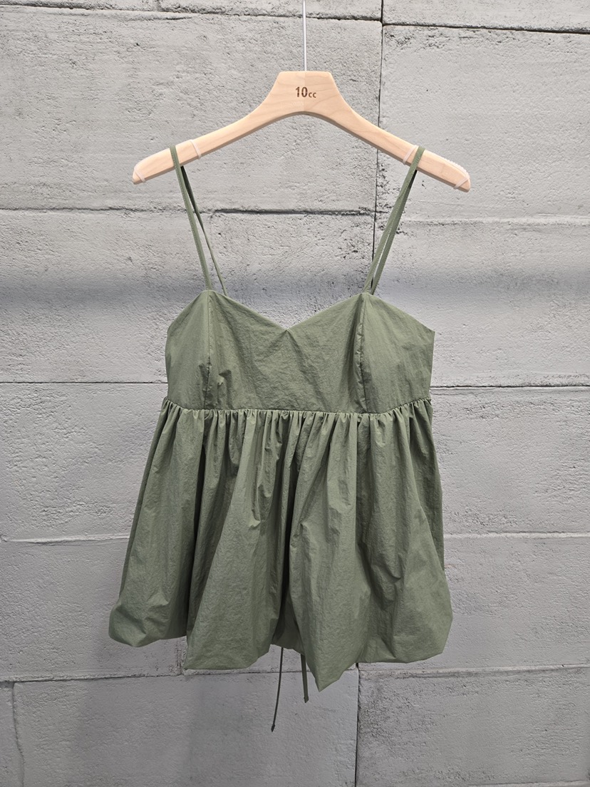 10CC韓國東大門代購女士新款26春夏職業休閑推薦吊帶背心10CC吊帶/背心圖色3