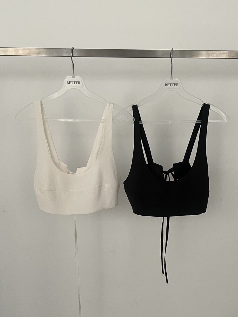 BETTER韓國東大門直郵女士新款時尚人氣26春夏吊帶背心亞麻BETTER吊帶/背心