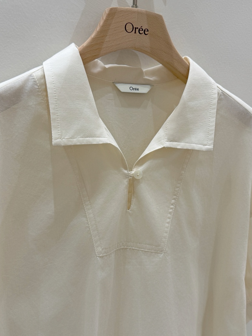 OREE韓國東大門代購女士新款職業26春夏人氣休閑襯衫蕾絲衫OREE襯衫/蕾絲衫