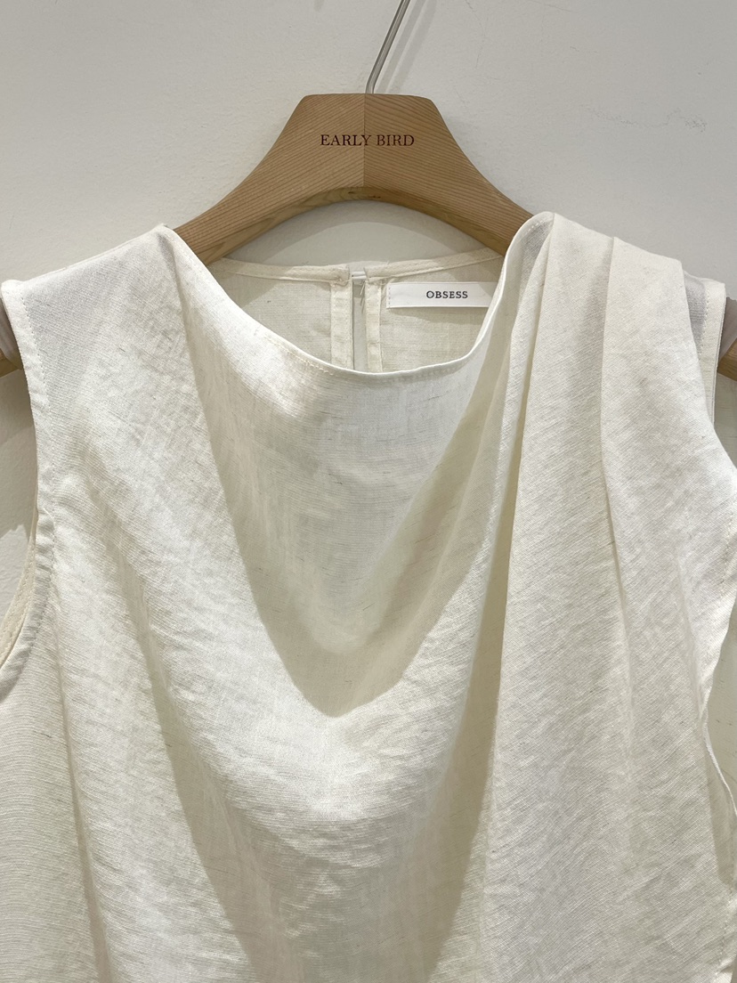 OBSESS韓國直郵女裝新款熱賣26春夏人氣職業休閑吊帶背心OBSESS/EARLY BIRD吊帶/背心