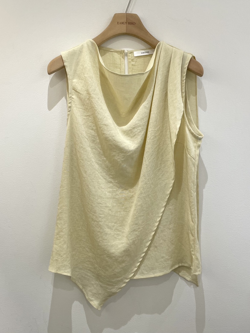 OBSESS韓國直郵女裝新款熱賣26春夏人氣職業休閑吊帶背心OBSESS/EARLY BIRD吊帶/背心圖色1