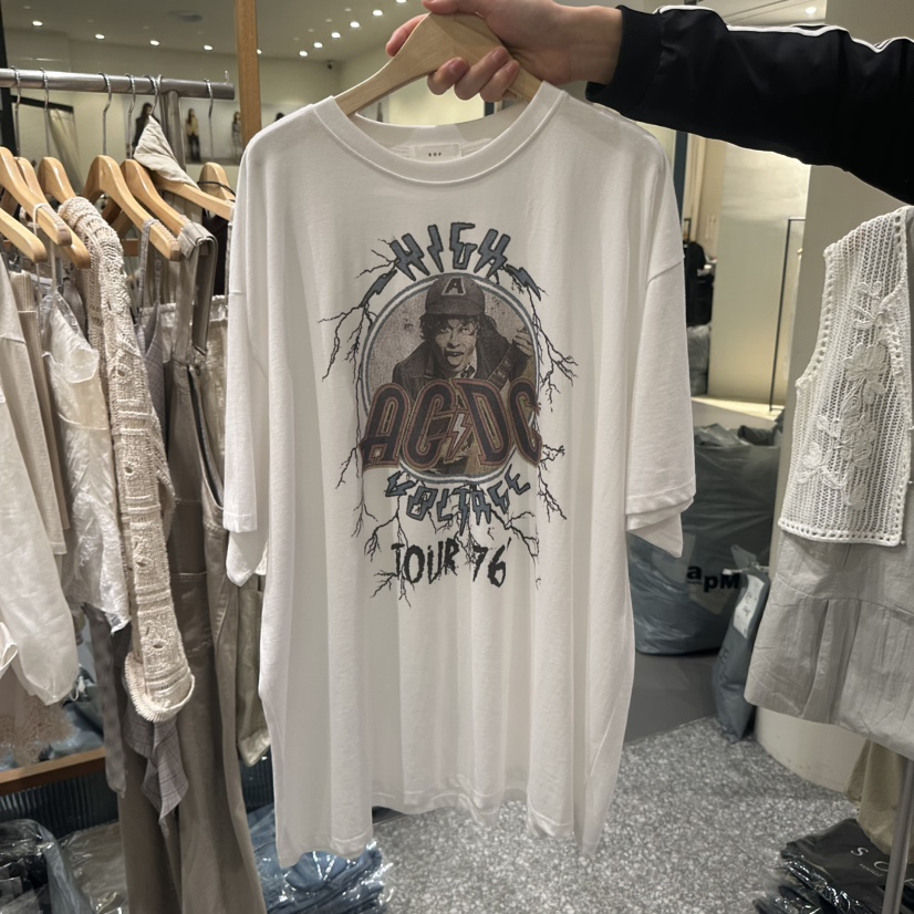 SOF韓國東大門代購女士新款人氣推薦職業時尚熱賣休閑T恤SOFT恤圖色2白色