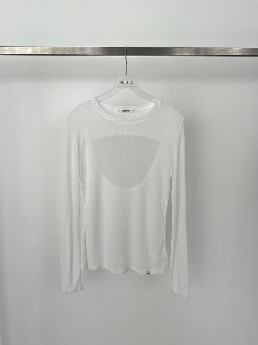 BETTER韓國直郵實拍女裝新款熱賣人氣休閑職業時尚長袖T恤BETTER長袖T恤圖色1
