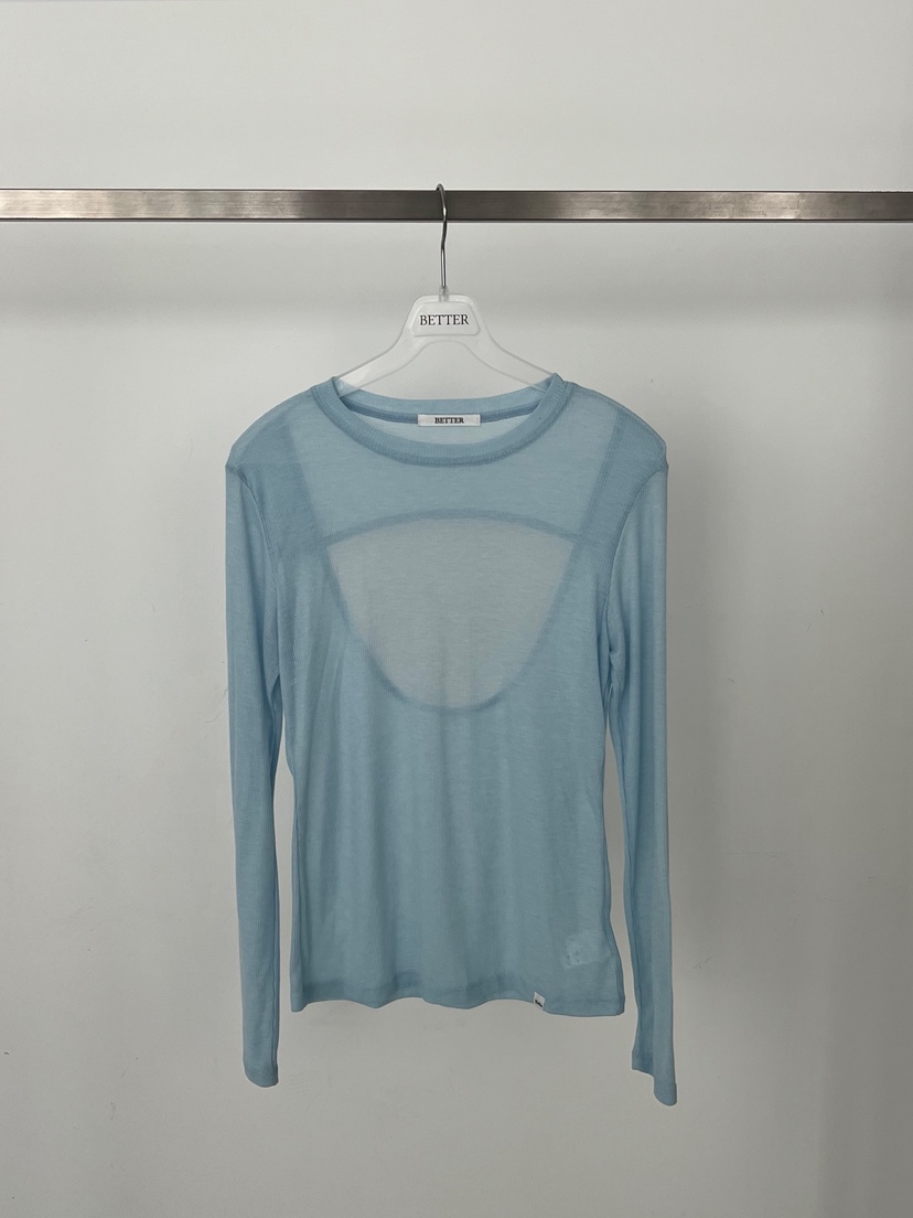 BETTER韓國直郵實拍女裝新款熱賣人氣休閑職業時尚長袖T恤BETTER長袖T恤圖色3
